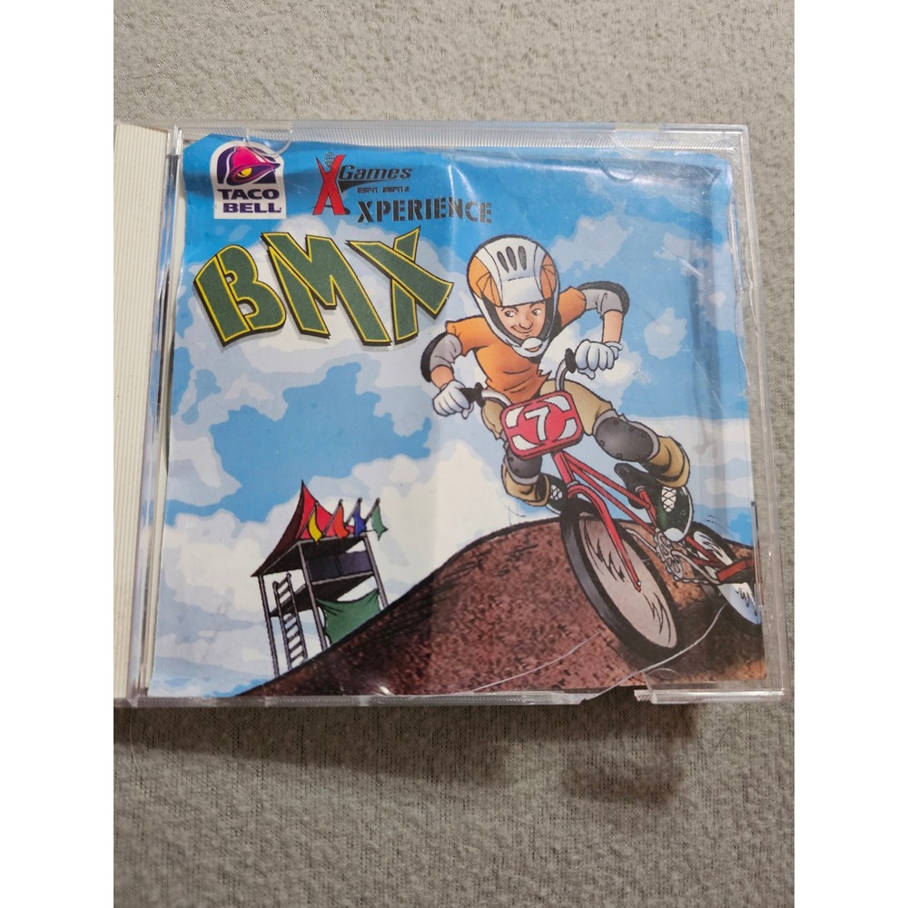 Taco Bell X Games Xperience: BMX promotional PC game from 2001. Vintage